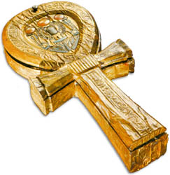 Ankh-Shaped Mirror Case